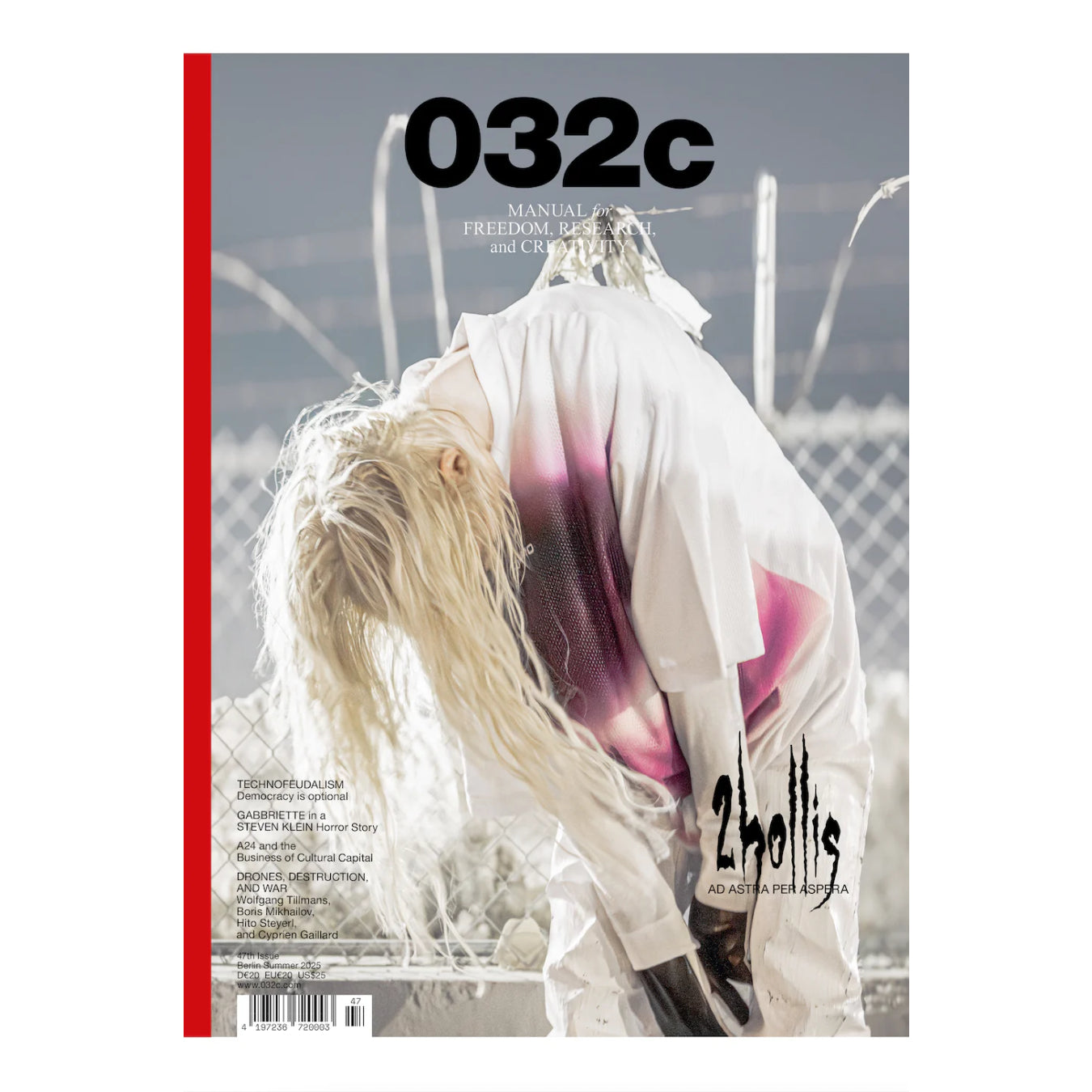 アート・デザイン・音楽 2hollis 032c Issue #47 Summer 2025 – 2HOLLIS - 032c – industrialkonzept