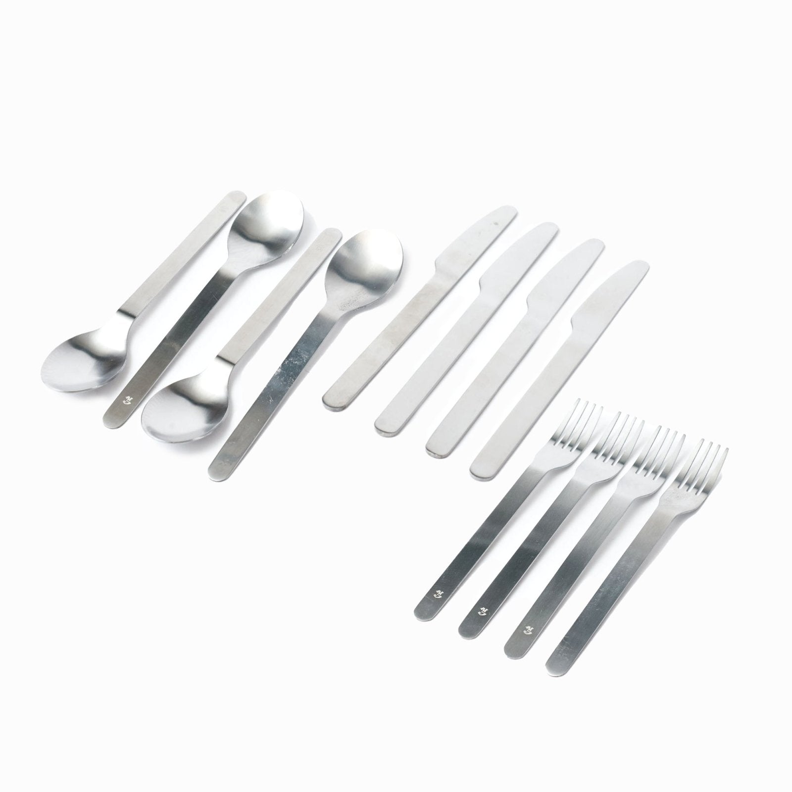 Steel Cutlery - Edelstahl-Besteckset Geschirr von NIKO JUNE