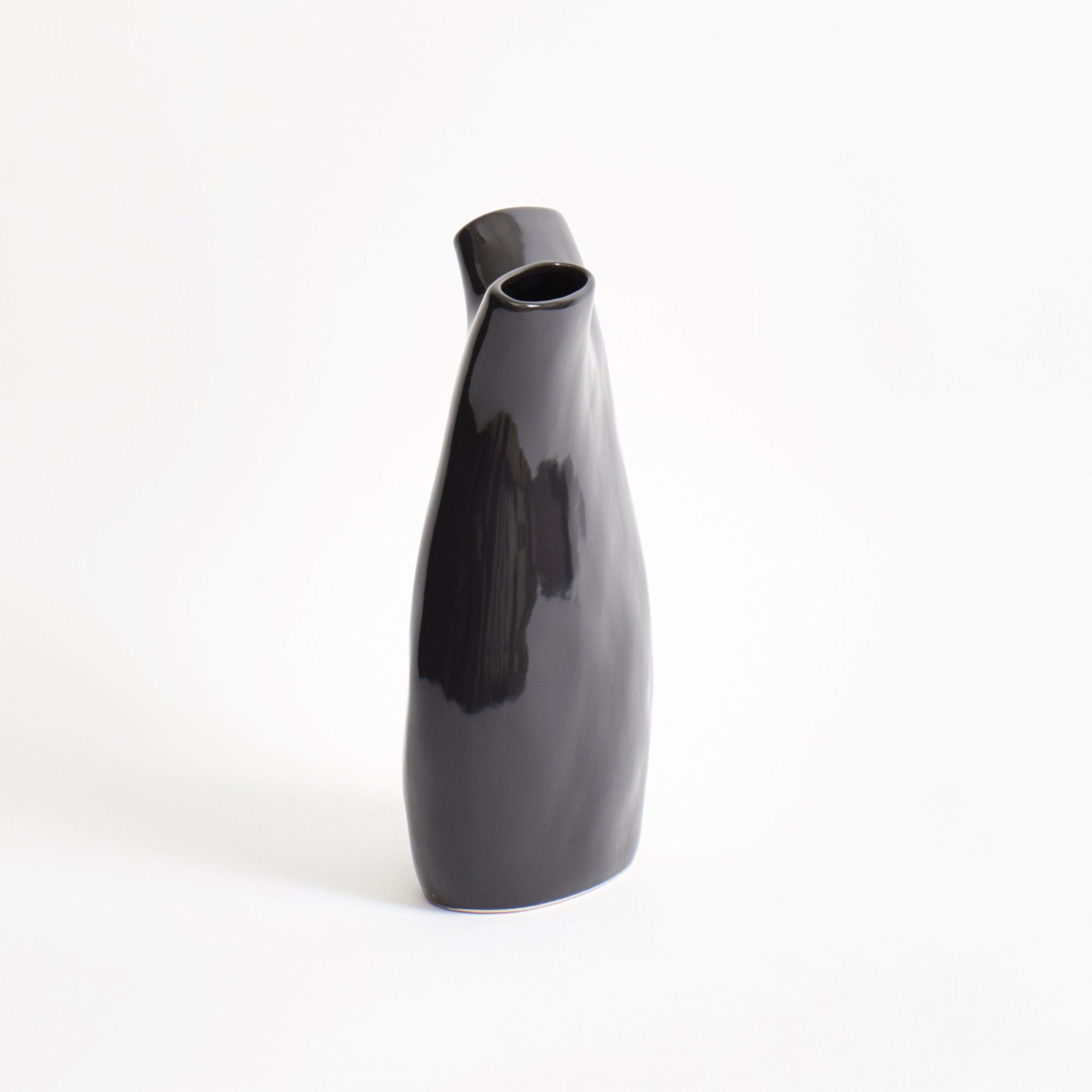 Gemini Vase - Glanzschwarz Vase von Project 213A