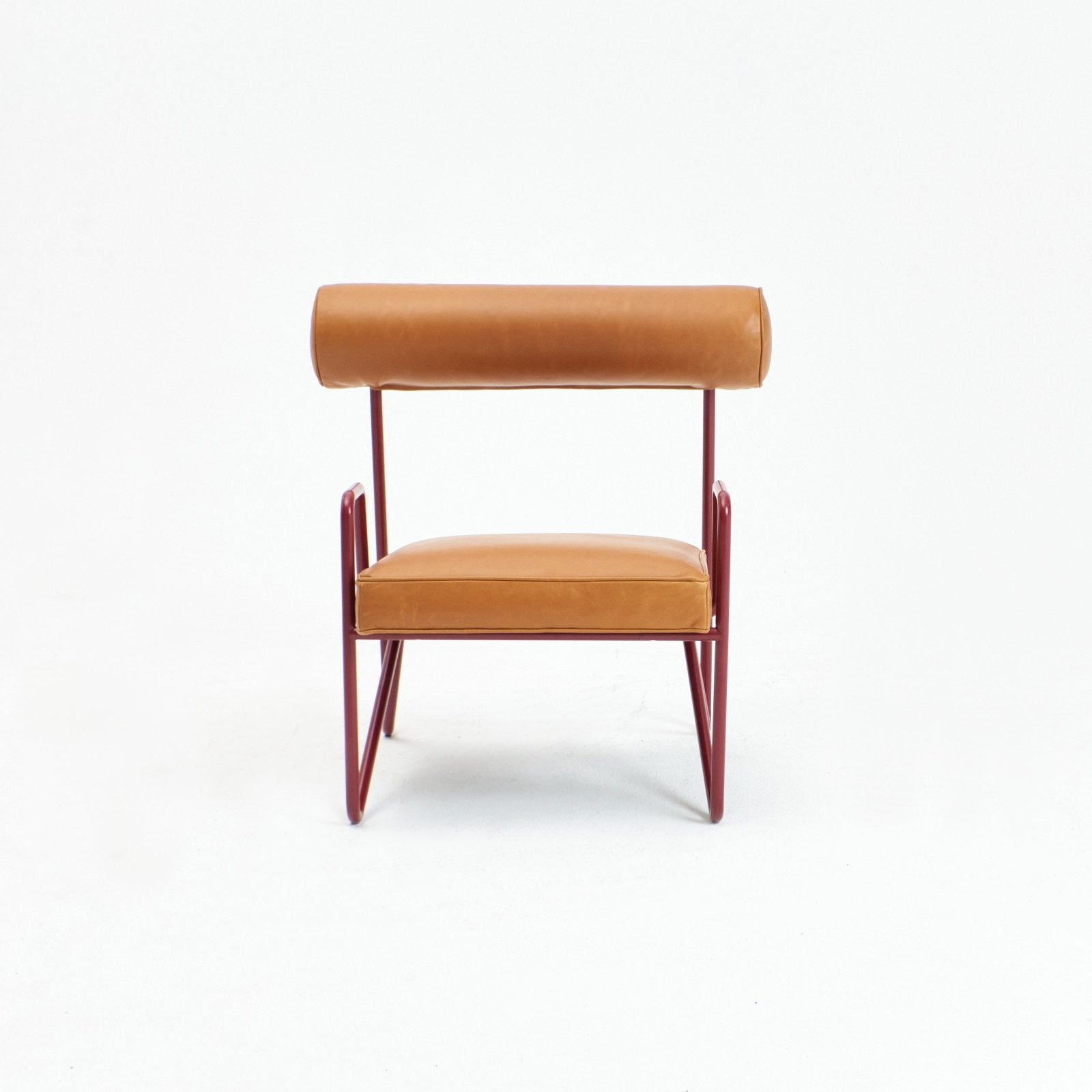 Larry's Lounge Sessel - Hellbraun/Bordeaux Seating von Project 213A
