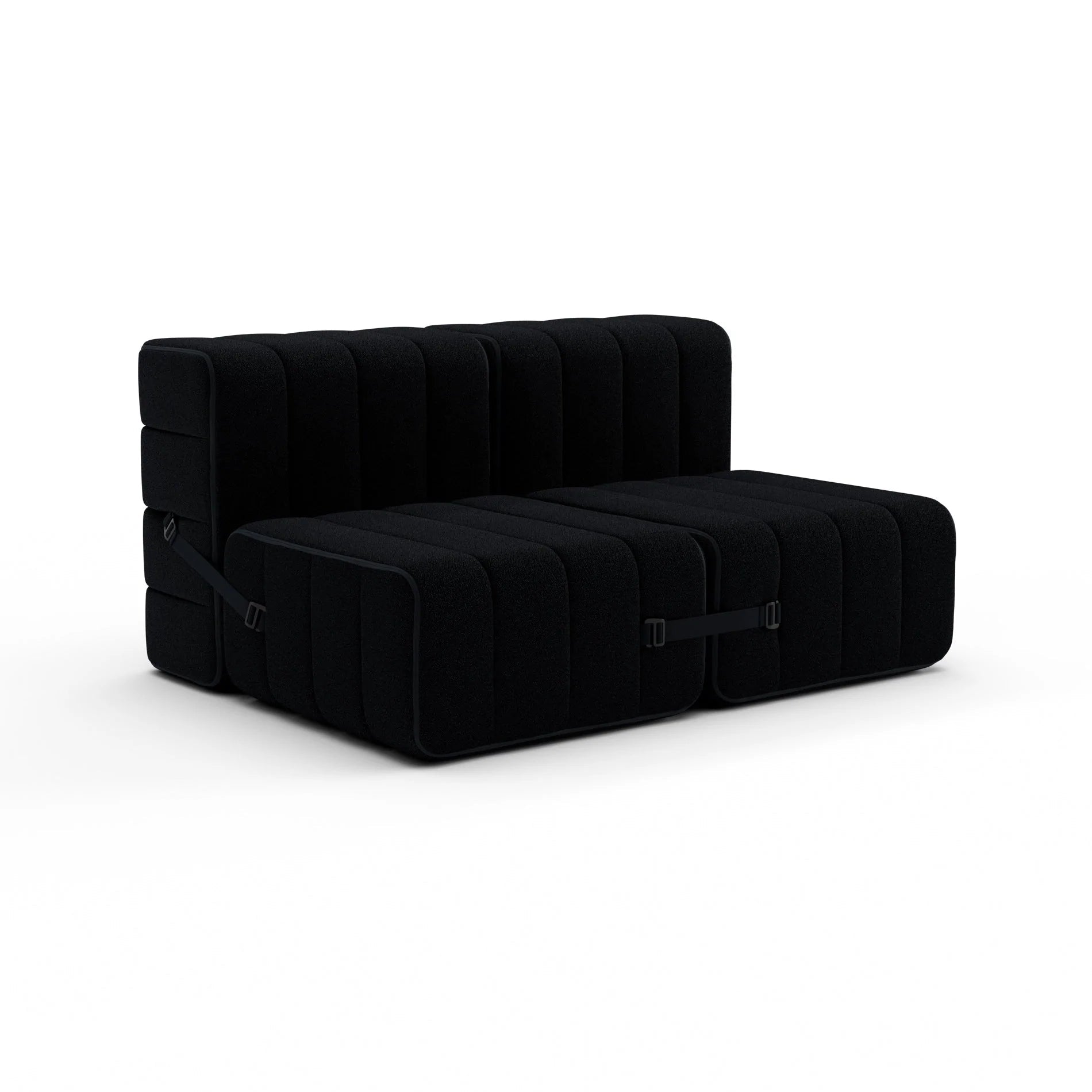 Modulares Sofa-System Curt - Sera Ebony Sofas von Ambivalenz