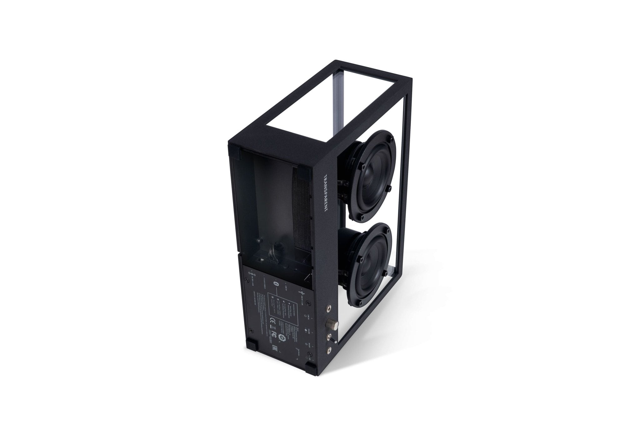 Small Transparent Speaker - Black - Lautsprecher Lautsprecher von Transparent
