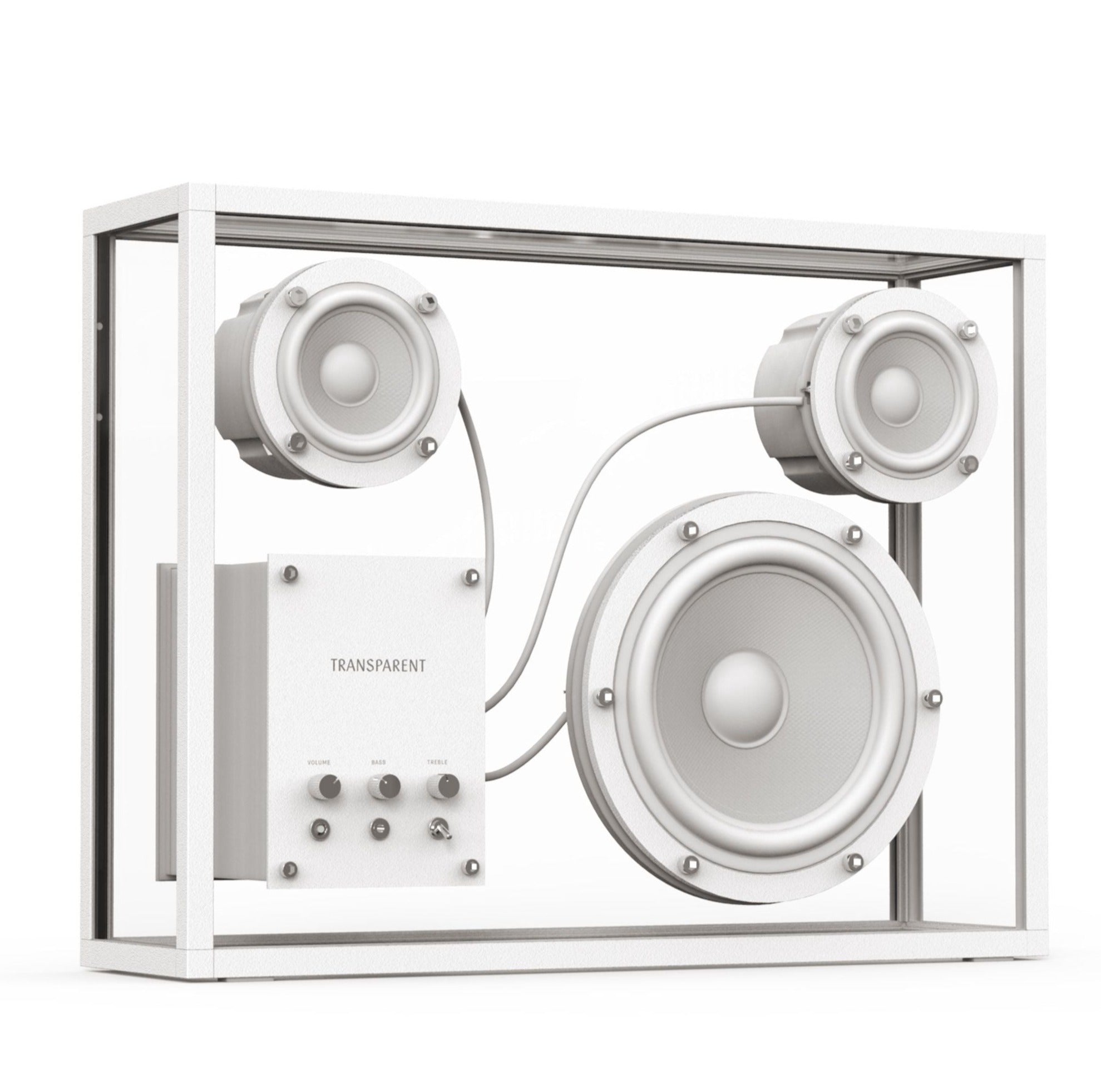 Transparent Speaker - White - Speaker – Transparent