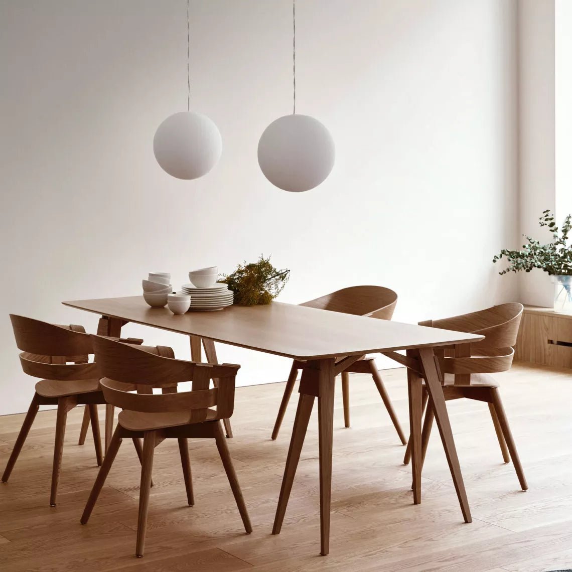 Wick Stuhl - Mit Holzbeinen Chairs von Design House Stockholm