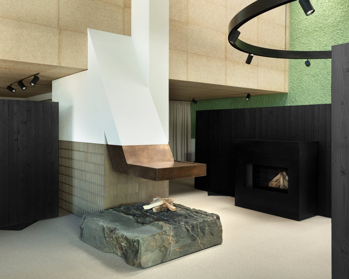 A journey through the "Fireplace" project by Messner Architects