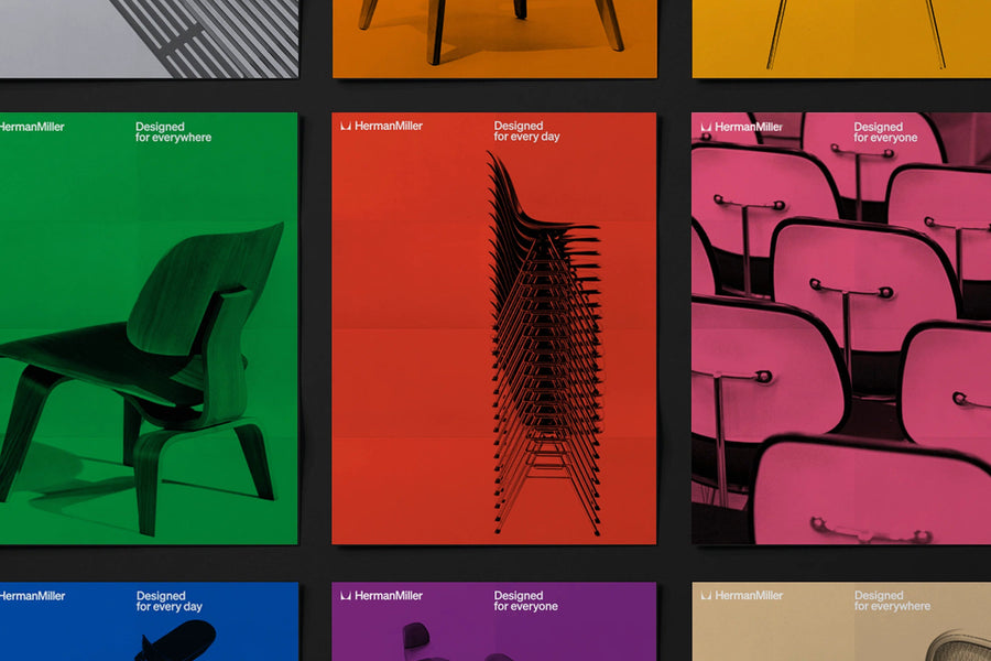Herman Miller unveils revised brand identity in line with tradition
