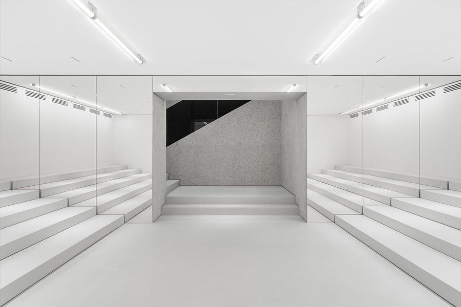 Marcel Breuer and Carlo Scarpa inspire Marsèll's new flagship store in Milan