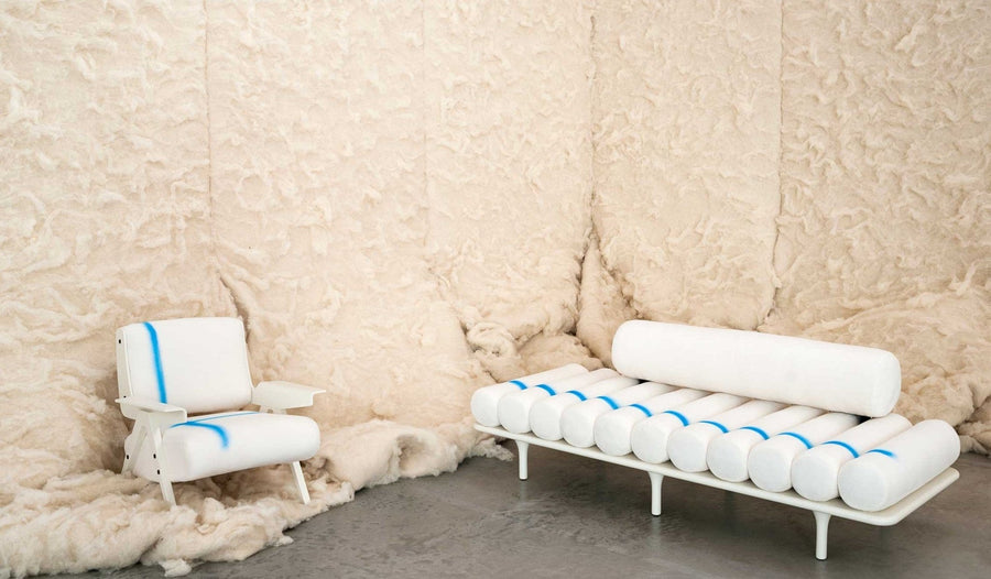 Tacchini and Formafantasma present innovative use of sheep's wool at Milan Design Week 2023