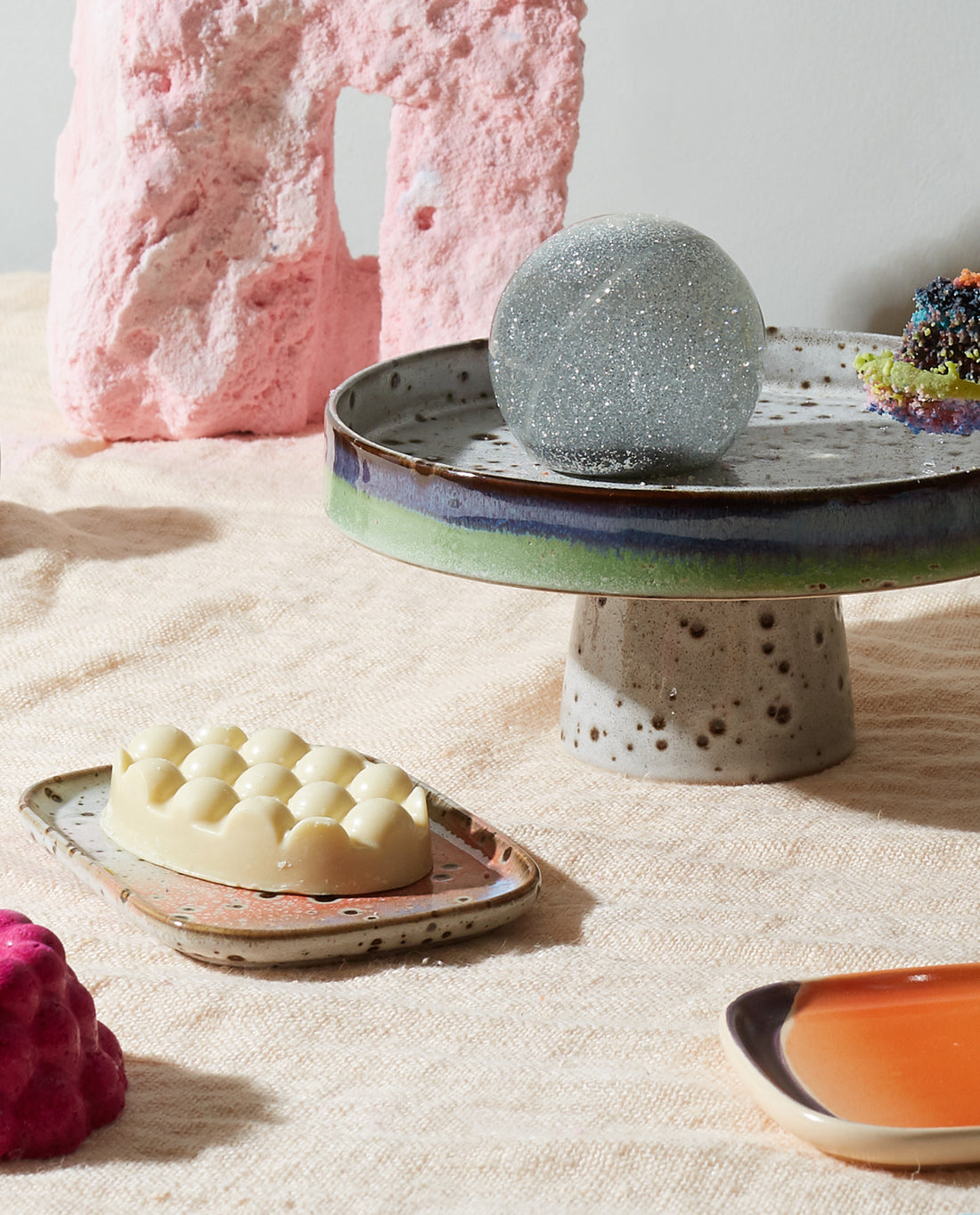 70s Ceramics – Small Trays, Atlas (set of 2)