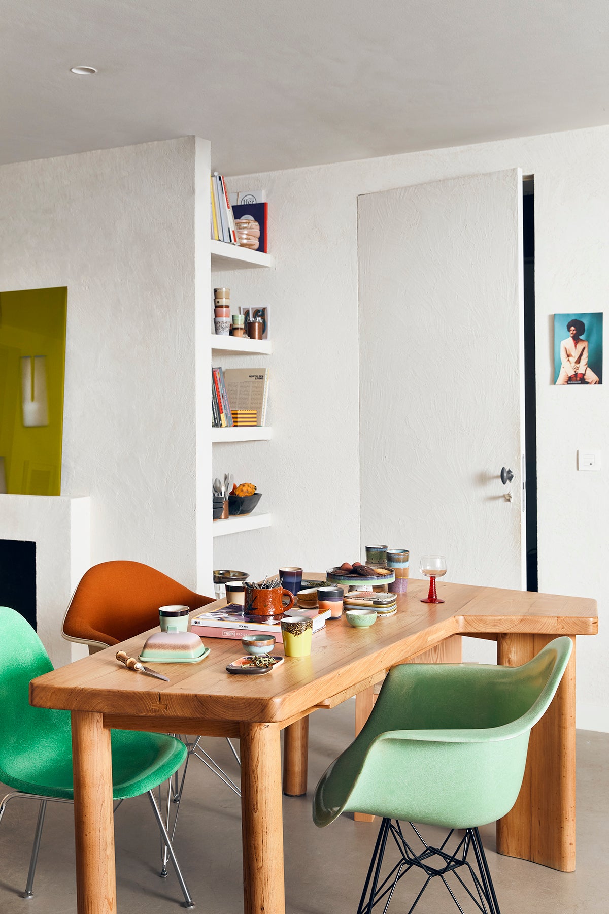 70s Ceramics – Fußschale, Comet – HKLIVING – Ansicht 2