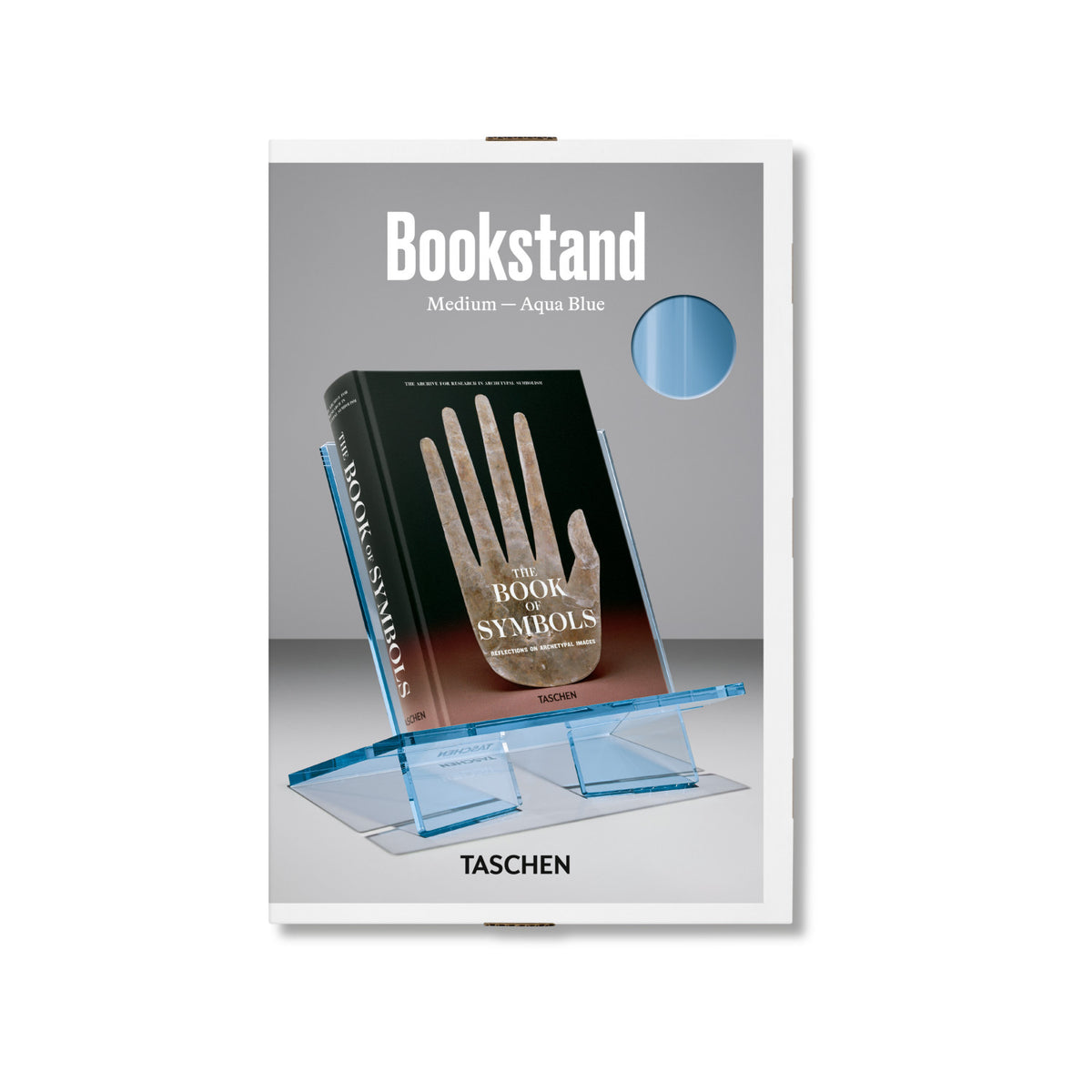 TASCHEN Bookstand - Medium, Aqua Blue - Book Stand - Taschen Verlag