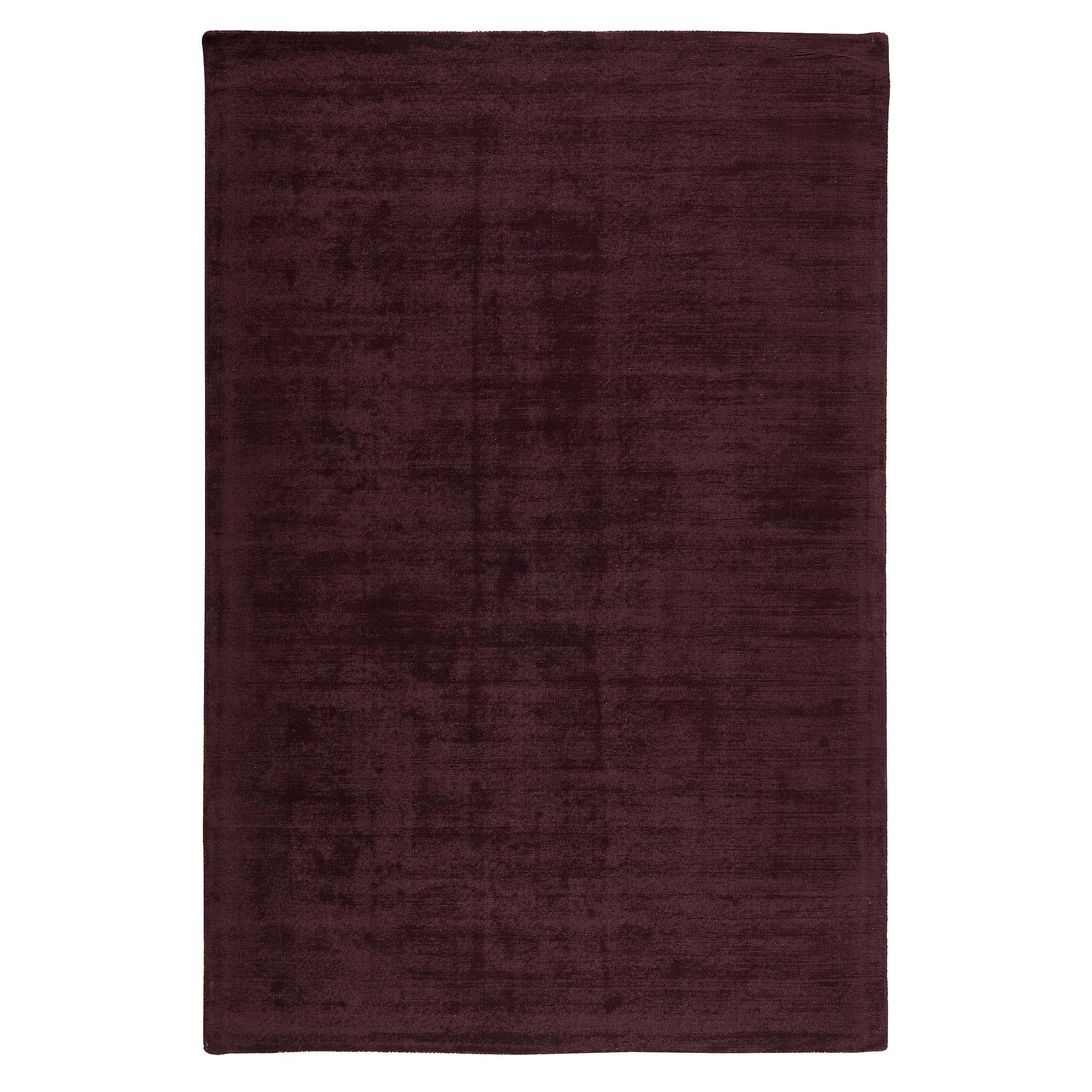 Dark Burgundy - Karma Wool Teppich