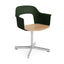Bottle Green with Oak Seat