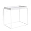 Side Table L White