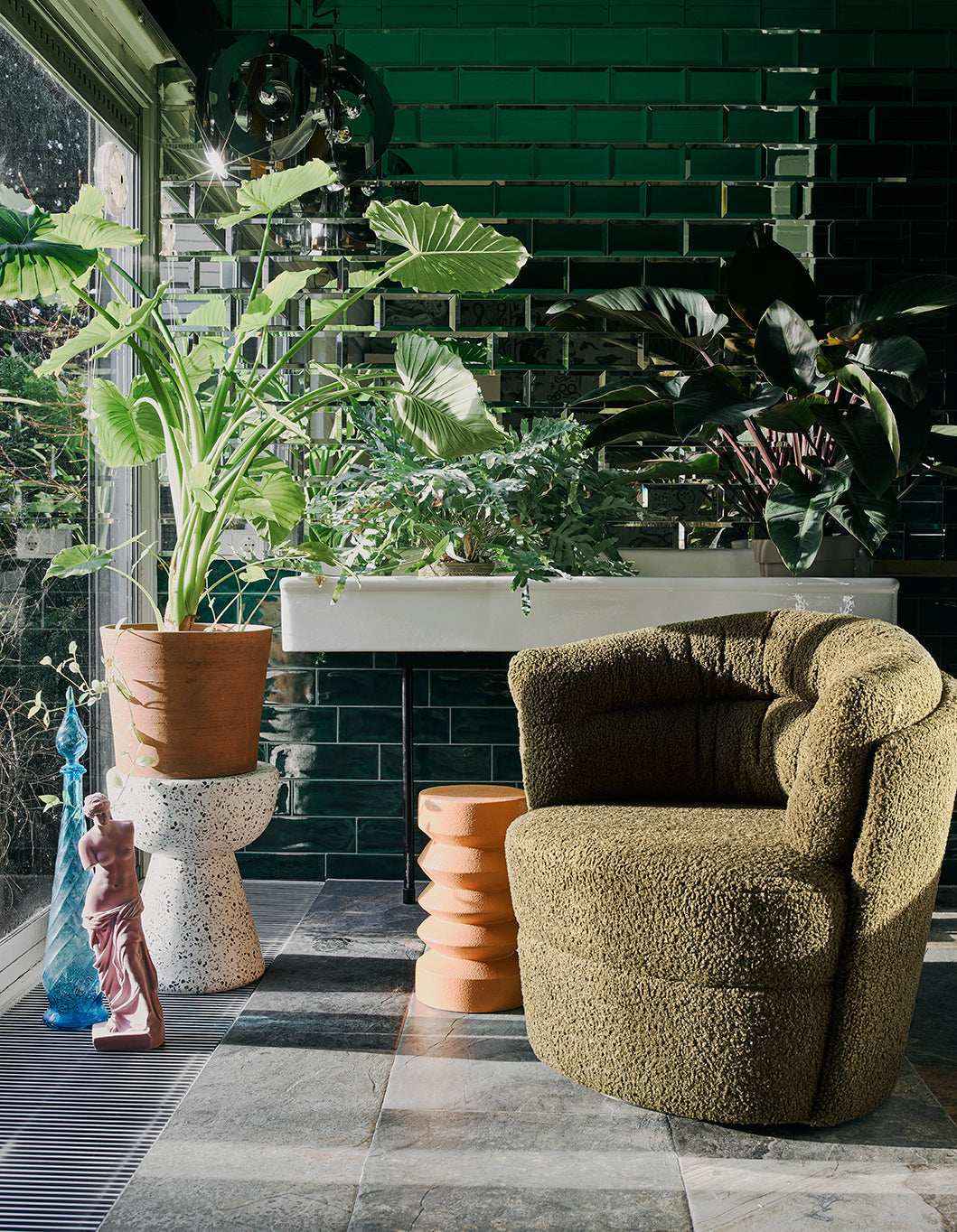 Terrazzo Beistelltisch – HKLIVING – Ansicht 8