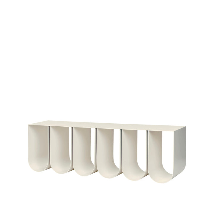 Curved Wall Shelf Beige – Kristina Dam Studio