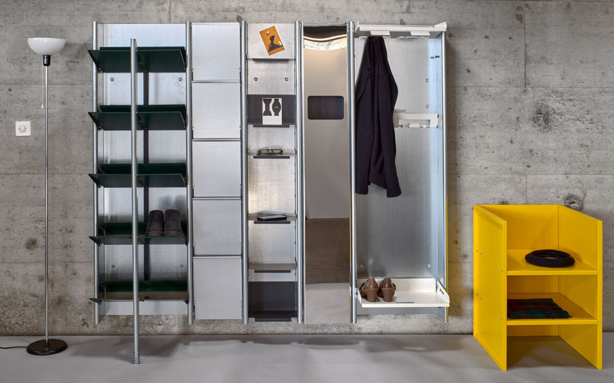 Shoe Storage System Lehni – industrialkonzept - Main Image