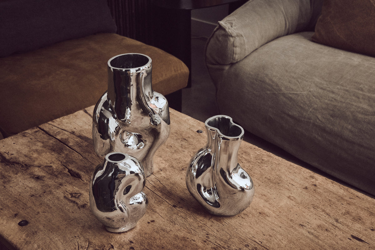 HKLIVING Gleam Glass Vase