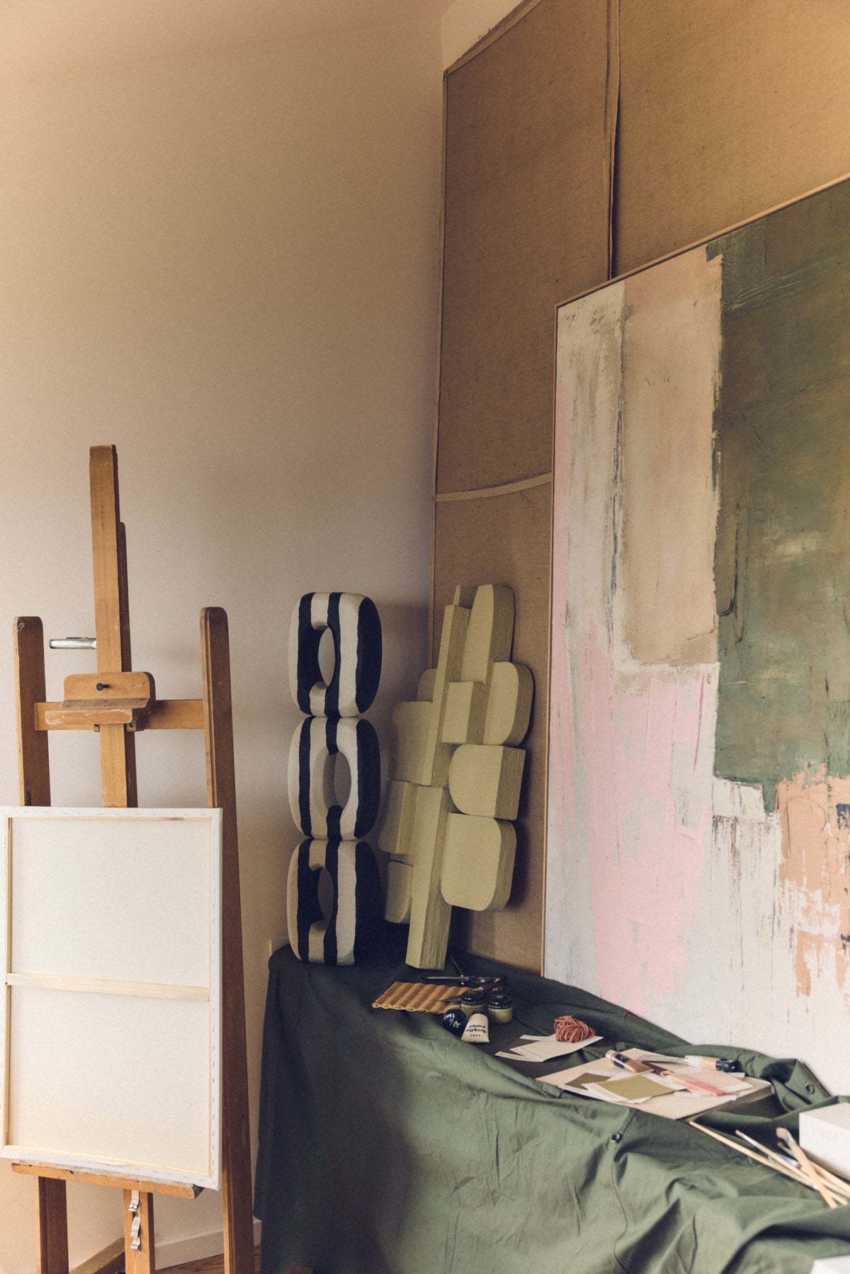 Gerahmtes Bild Nomad – HKLIVING – Ansicht 2