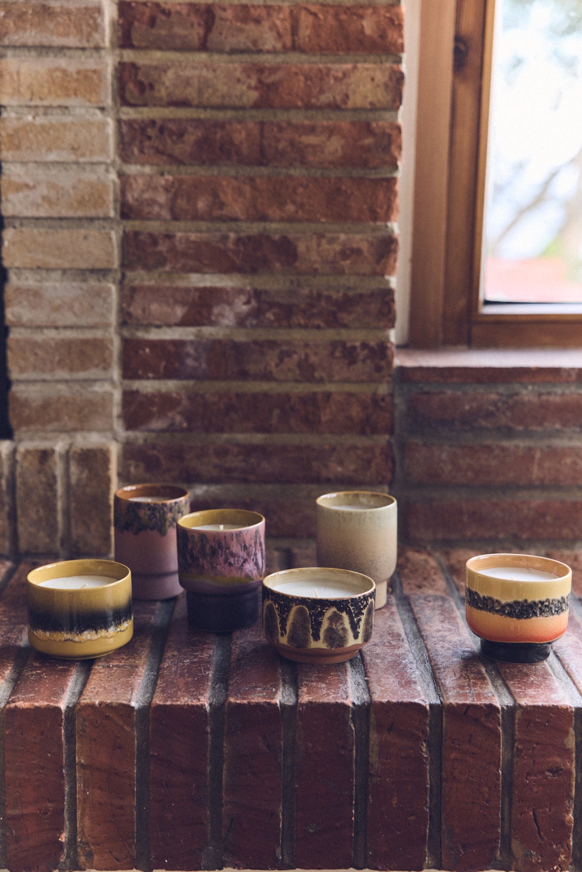 70s Ceramics – Kleine Duftkerze, Kyoto – HKLIVING – Ansicht 2