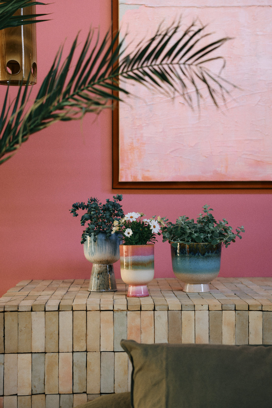 Retro Blumentopf