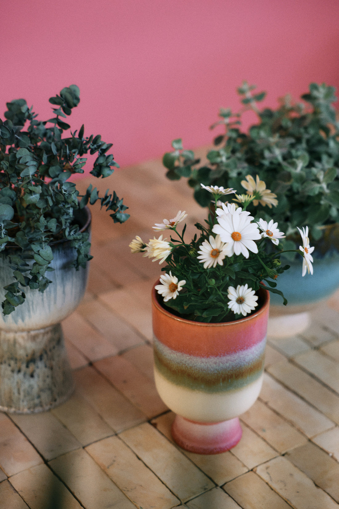 Retro Blumentopf