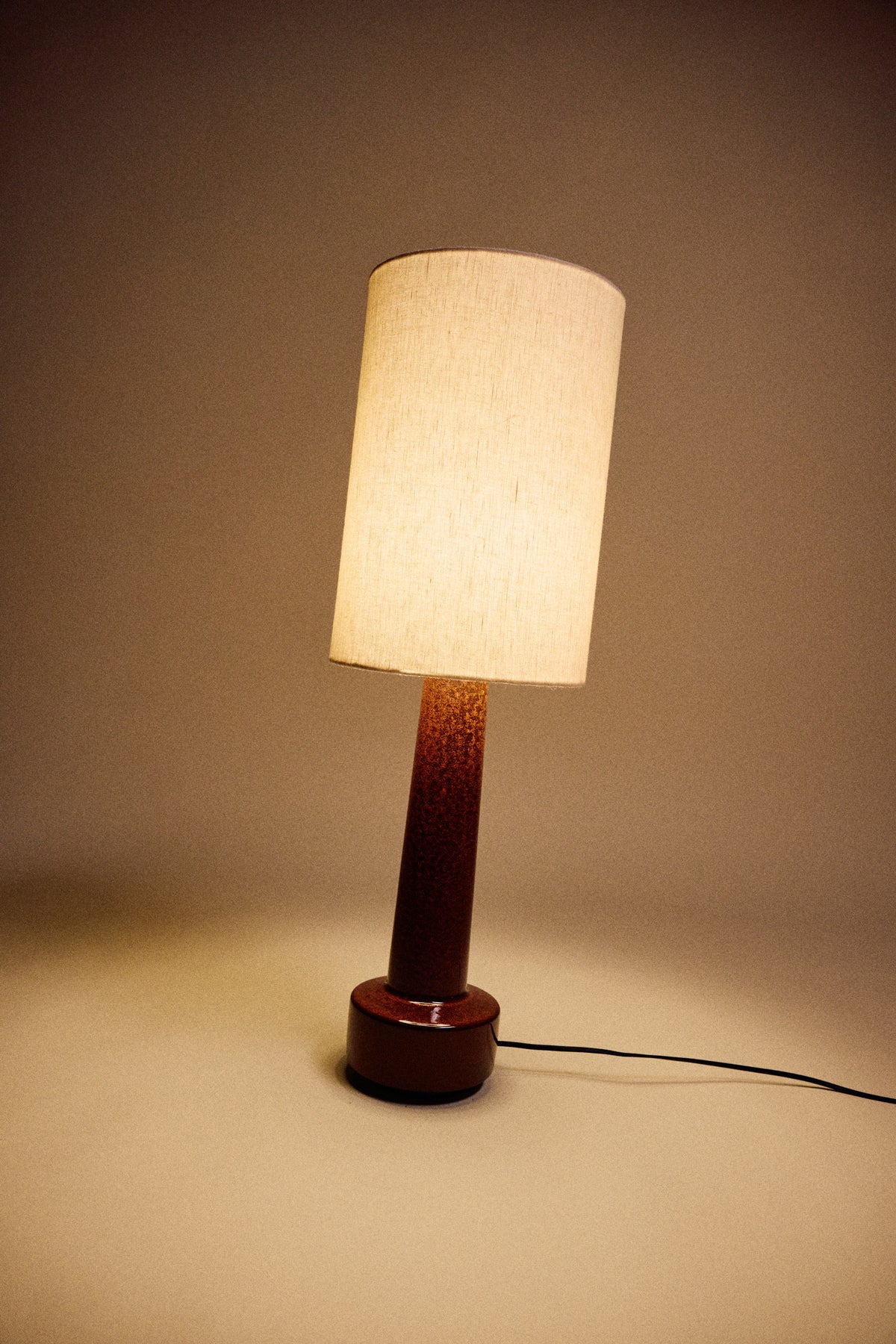 Linen Zylinder-Lampenschirm – HKLIVING – Ansicht 2