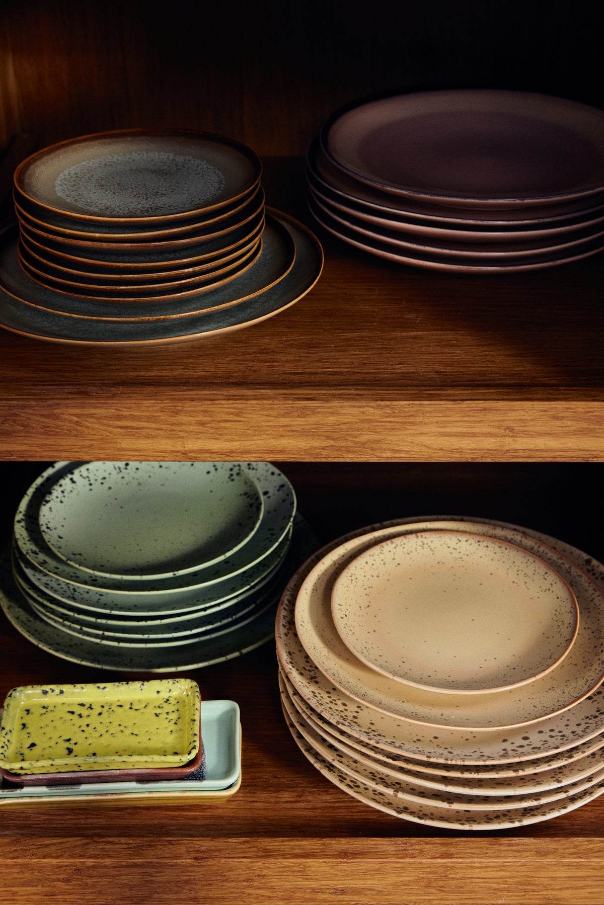 70s Ceramics – Side Plates, Grit (set of 2) – HKLIVING – view 5