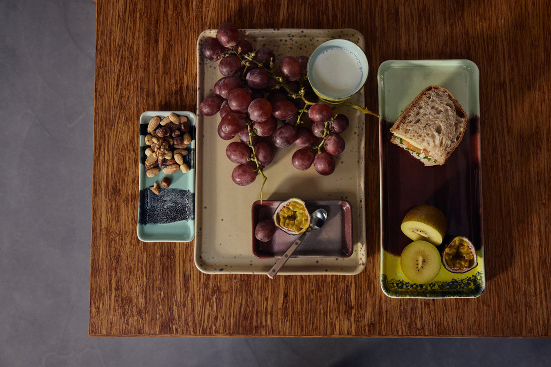 70s Ceramics – Kuchenplatte, Cherry