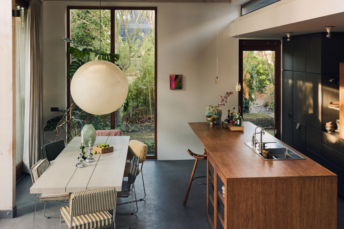 Gerahmtes Bild Bright Lights – HKLIVING – Ansicht 8