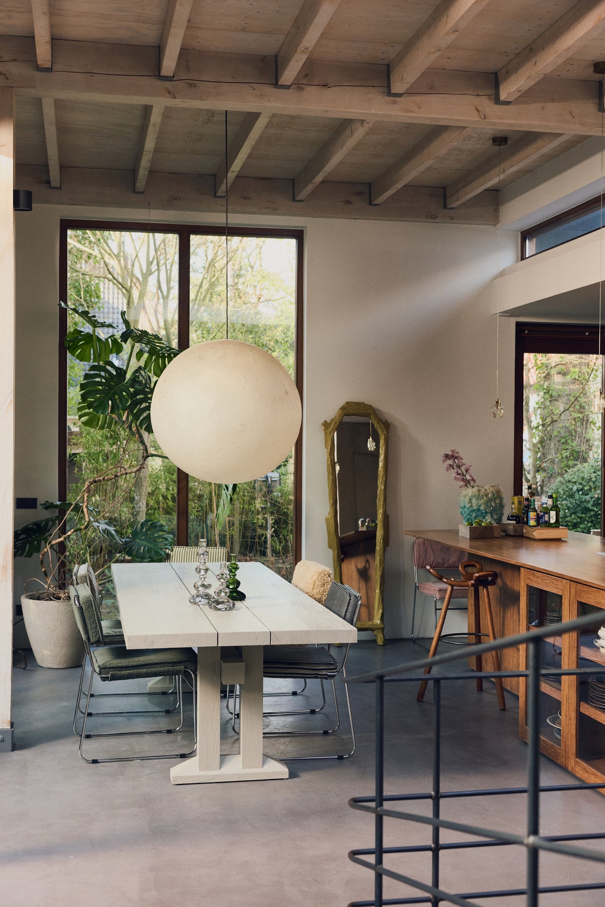 Teun Zwets Antique Standspiegel – HKLIVING – Ansicht 2