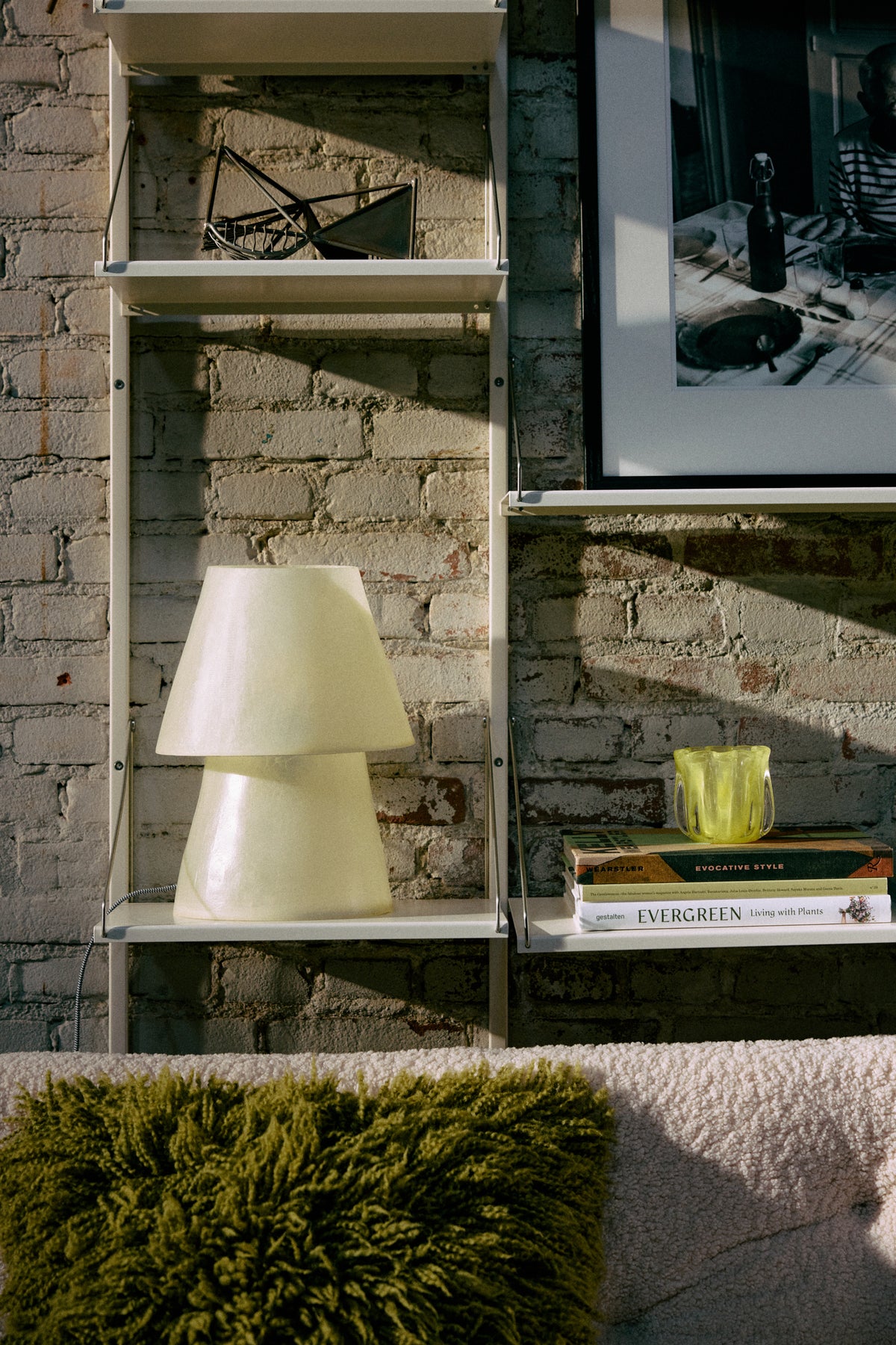 Glassfibre Tischleuchte – HKLIVING – Ansicht 6