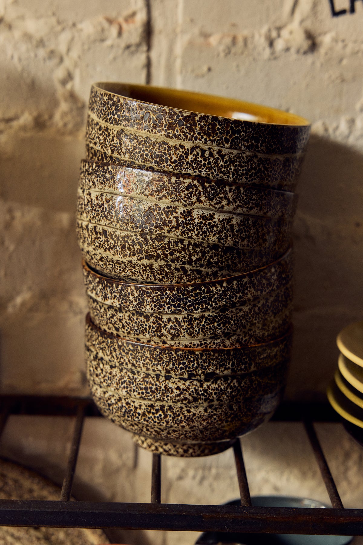 70s Ceramics – Nudelschalen, Brew Variation (4-Set) – HKLIVING – Ansicht 4