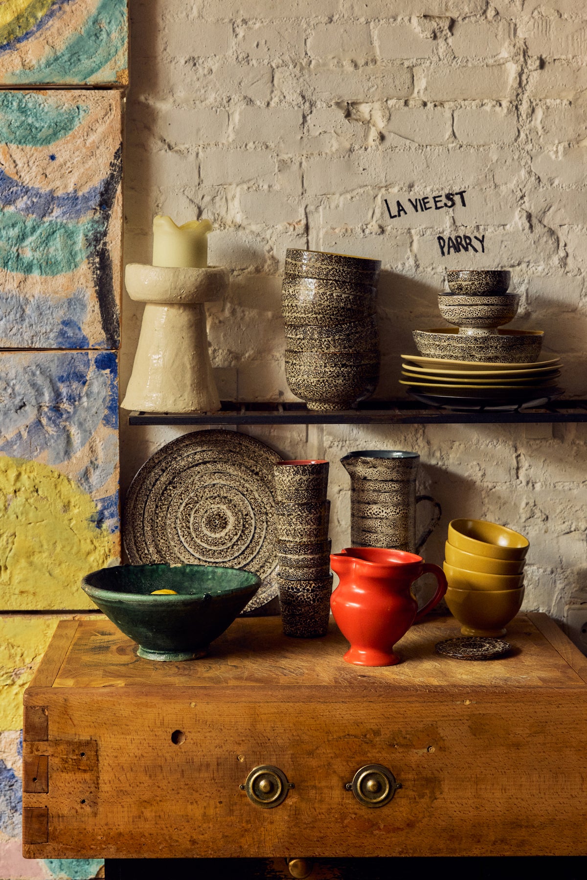 70s Ceramics – Kaffeetassen, Brew Variation (4-Set) – HKLIVING – Ansicht 7