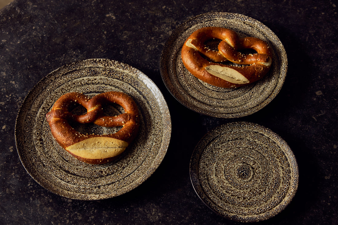 70s Ceramics – Side Plates, Brew (set of 2)
