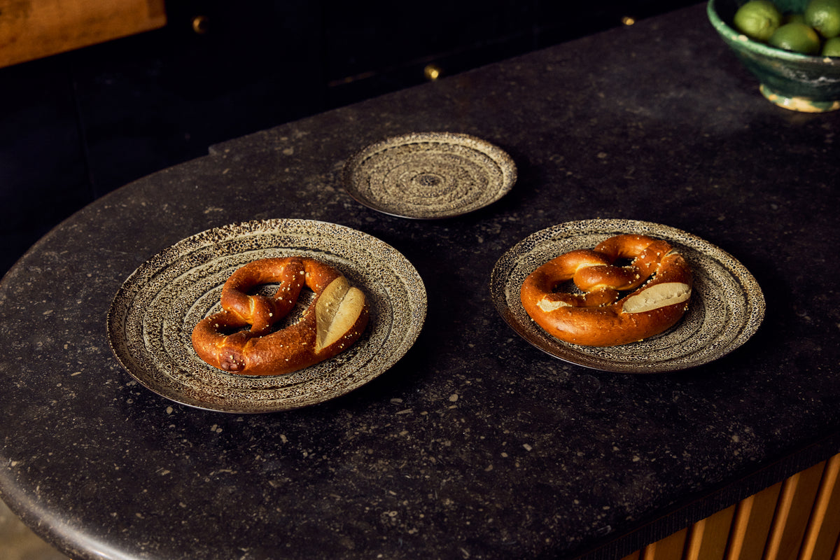 70s Ceramics – Dinner Plates, Brew (set of 2) – HKLIVING – view 2