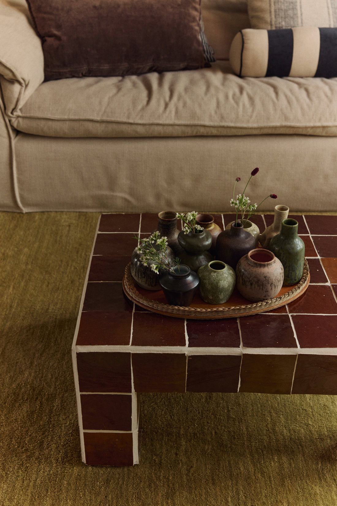 70s Ceramics – Small Vases, Canyon (set of 4)
