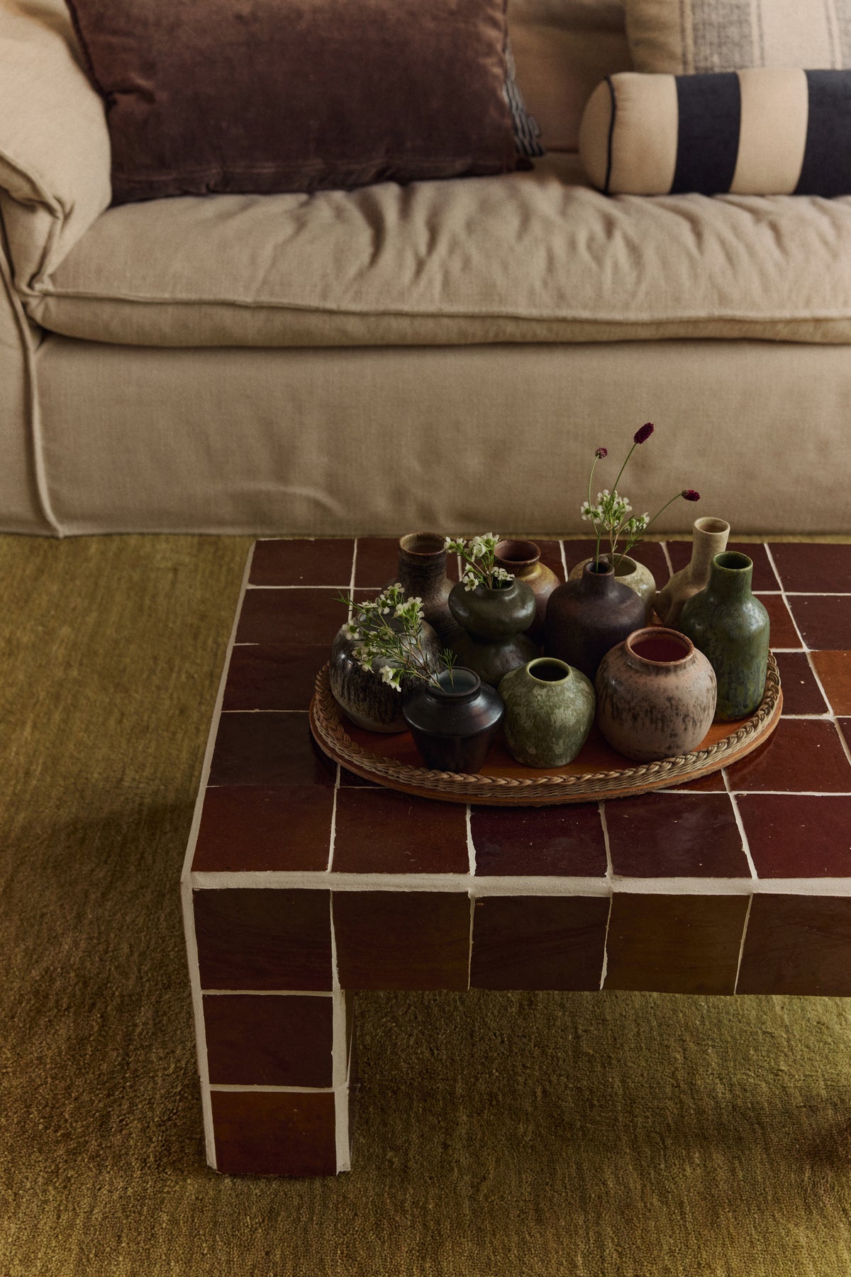 70s Ceramics – Small Vases, Canyon (set of 4) – HKLIVING – view 5