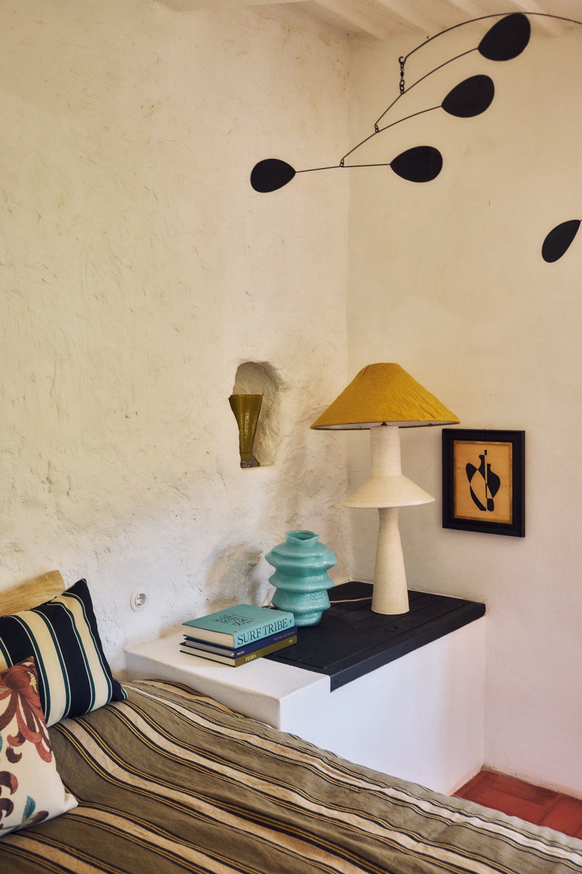 Linen Lampenschirm Senfgelb – HKLIVING – Ansicht 5