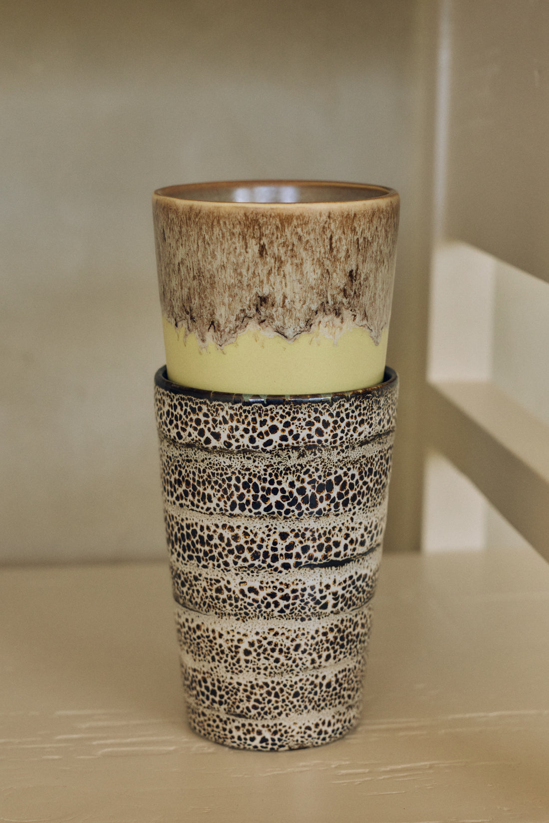 70s Ceramics – Tea Mugs, Dolce (set of 2)