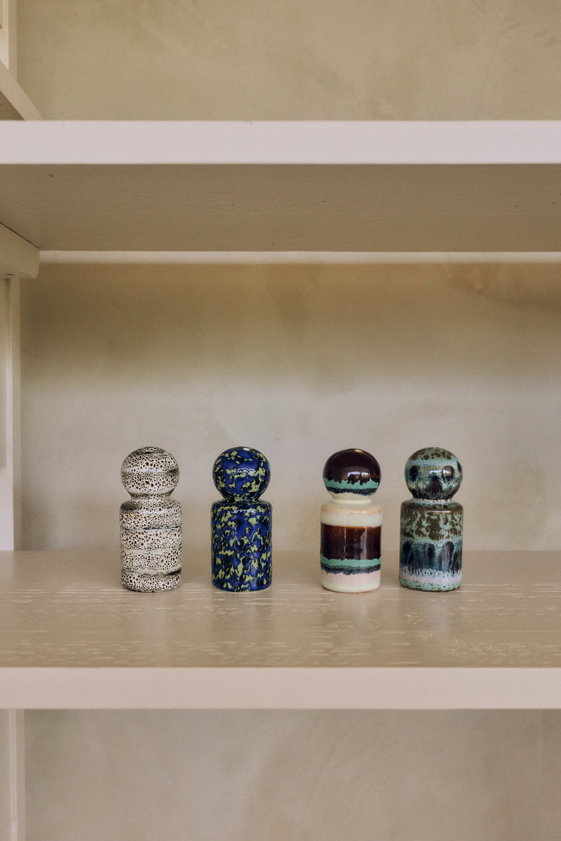 70s Ceramics – Salz- & Pfeffergefäße, Grain