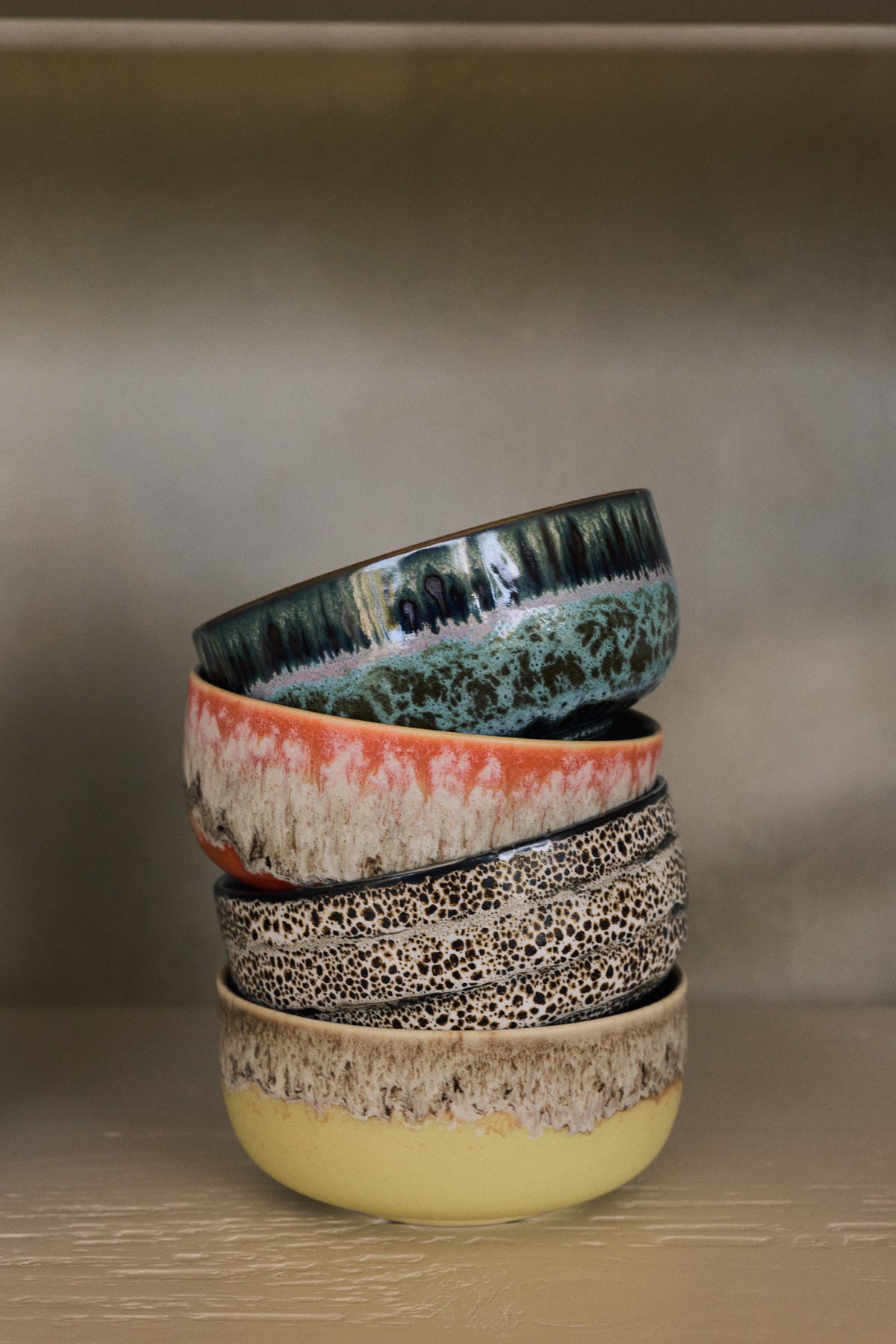 70s Ceramics – Dessert Bowls, Grand (set of 4) – HKLIVING – view 2
