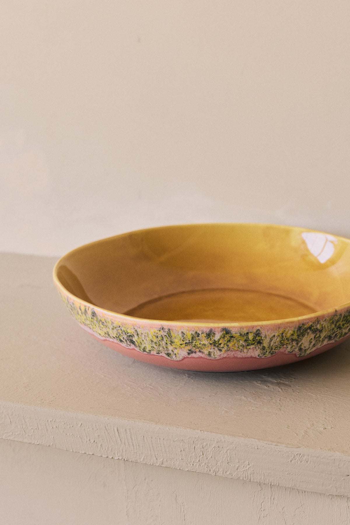 70s Ceramics – Servierschüssel, Macaron – HKLIVING – Ansicht 2
