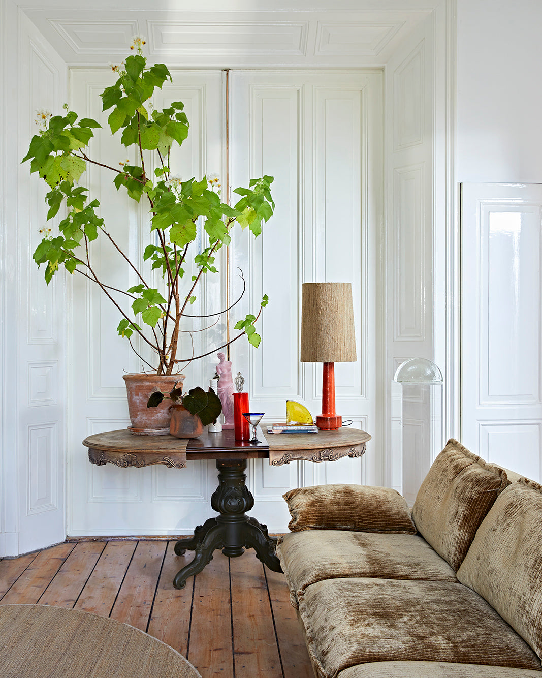 Silk Cone Lamp Shade