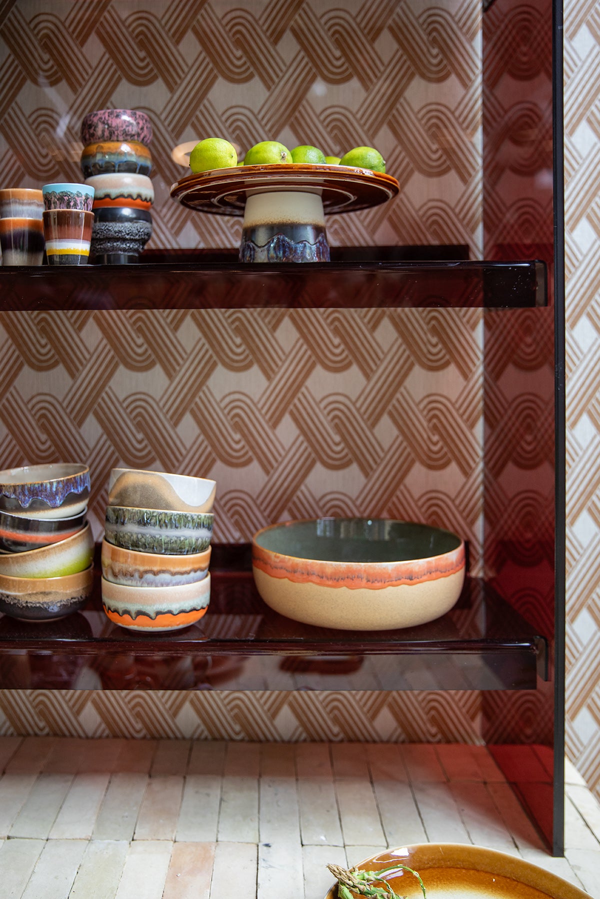 70s Ceramics – Salatschüssel, Shore – HKLIVING – Ansicht 9