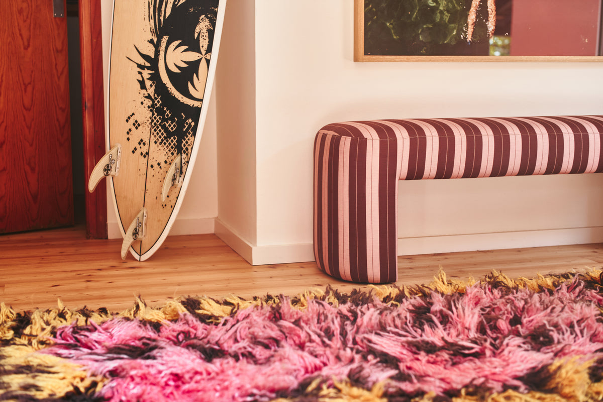 Lobby Bank, gestreift – HKLIVING – Ansicht 5