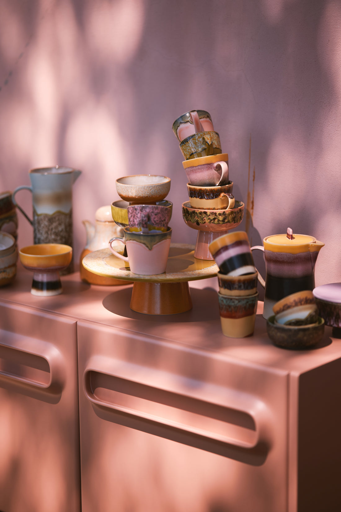 70s Ceramics – Cappuccino Mugs, Vista (set of 4)