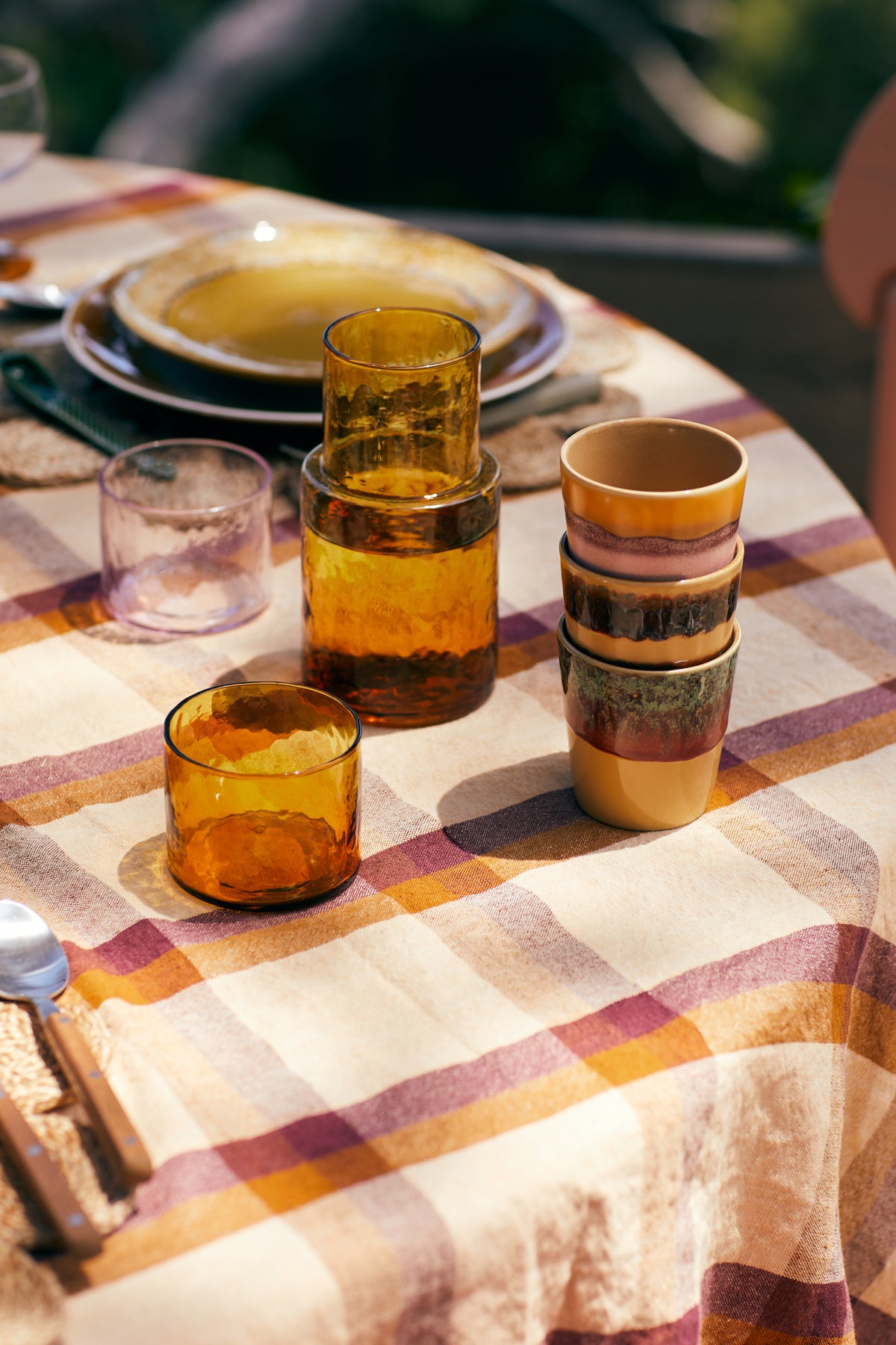 70s Ceramics – Kaffeetassen, Valley (6-Set) – HKLIVING – Ansicht 2