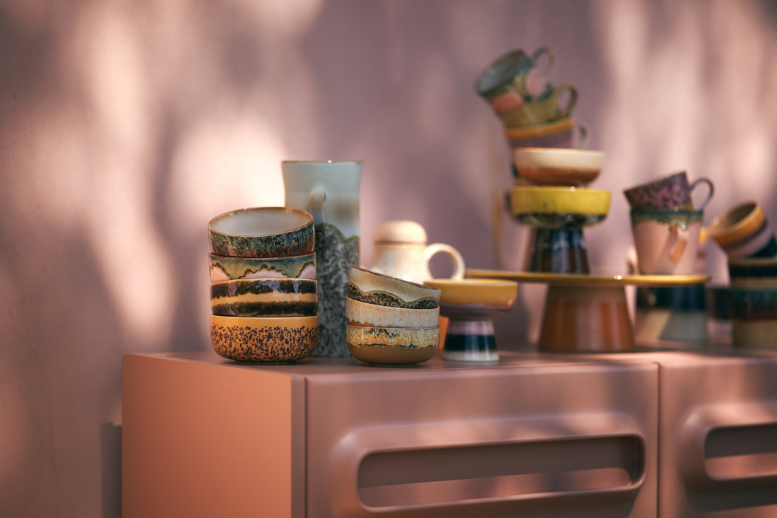 70s Ceramics – Dessertschalen, Harbour (4er-Set)