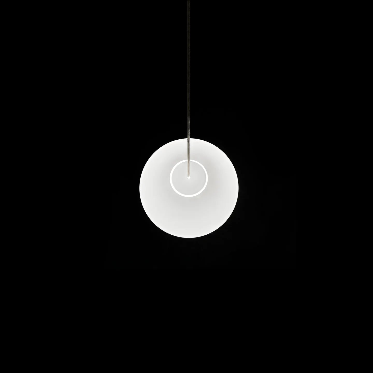 Luna Glas Pendelleuchte